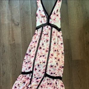 Floral & Lace Maxi Dress